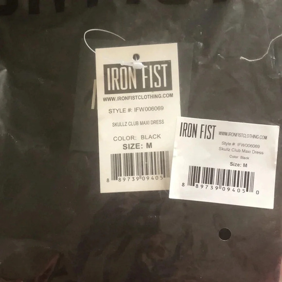 Iron Fist Skullz Club Maxi Dress - Picture 8 of 10